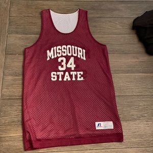 Missouri State jersey pinnie tank